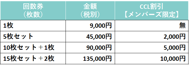 CCS_受講料